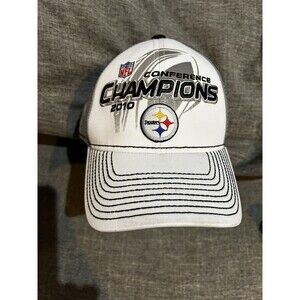 Pittsburgh Steelers 2010 AFC Conference Champions Reebok Hat, Size One Size